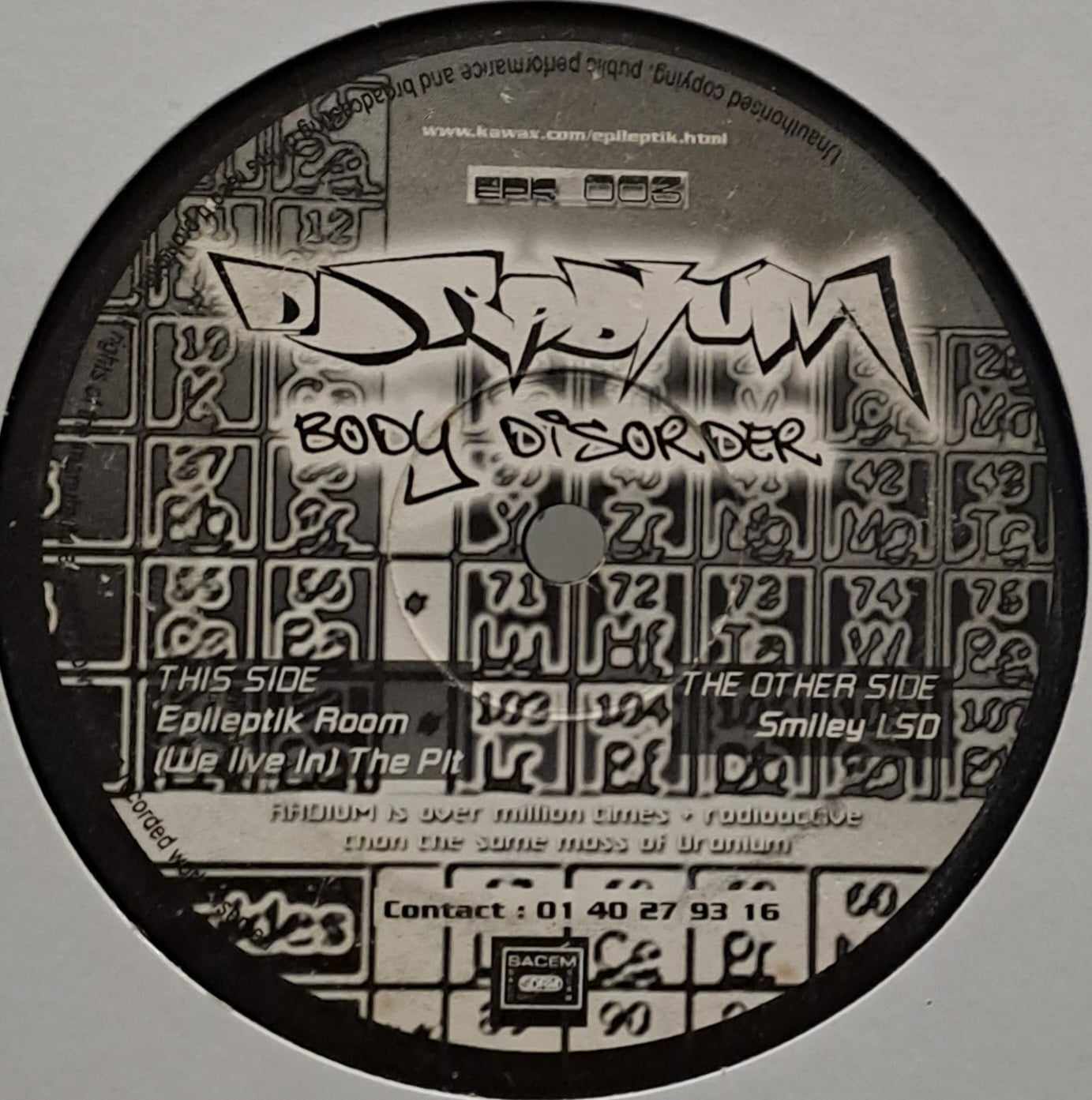 Epileptik 03 - vinyle hardcore